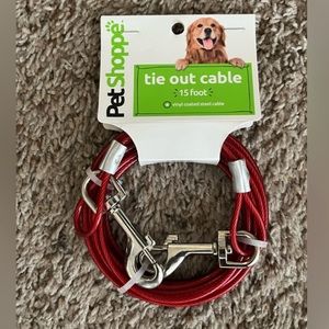 Tie out cable for dogs